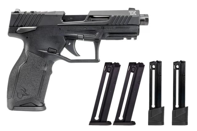 Taurus TX22 Gen 2 T.O.R.O. 22LR optics-ready pistol w/5 mags - $449.99 (Free Shipping)
