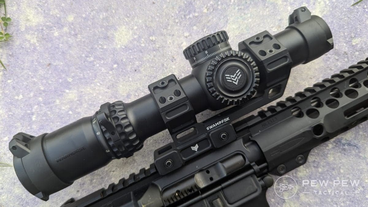 Post Thumbnail Image for post: Swampfox Warhorse 1-6x24 [Review]: Battle Steed or Pony?