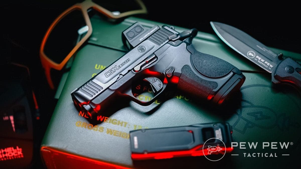 Post Thumbnail Image for post: Smith &amp; Wesson CSX E-Series [Review]: High Capacity Micro 1911