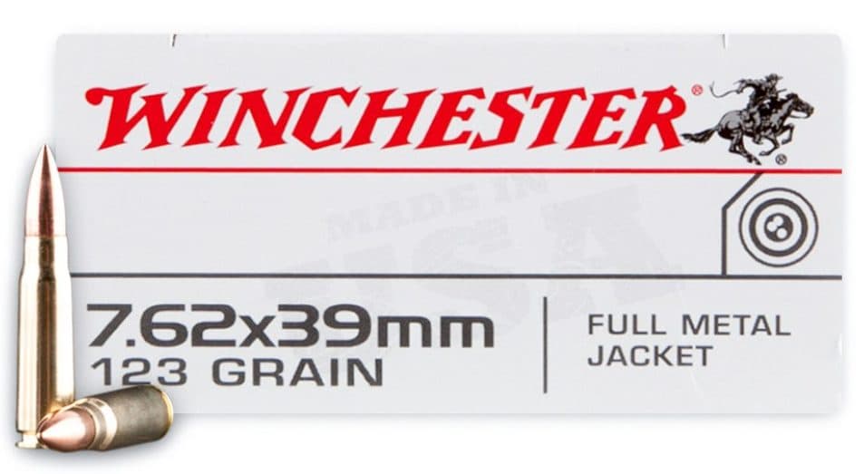 Winchester White Box 123gr 7.62×39