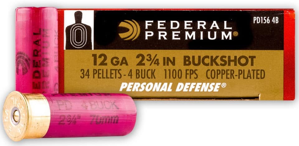 Federal Premium 2 3/4″ #4 Buck