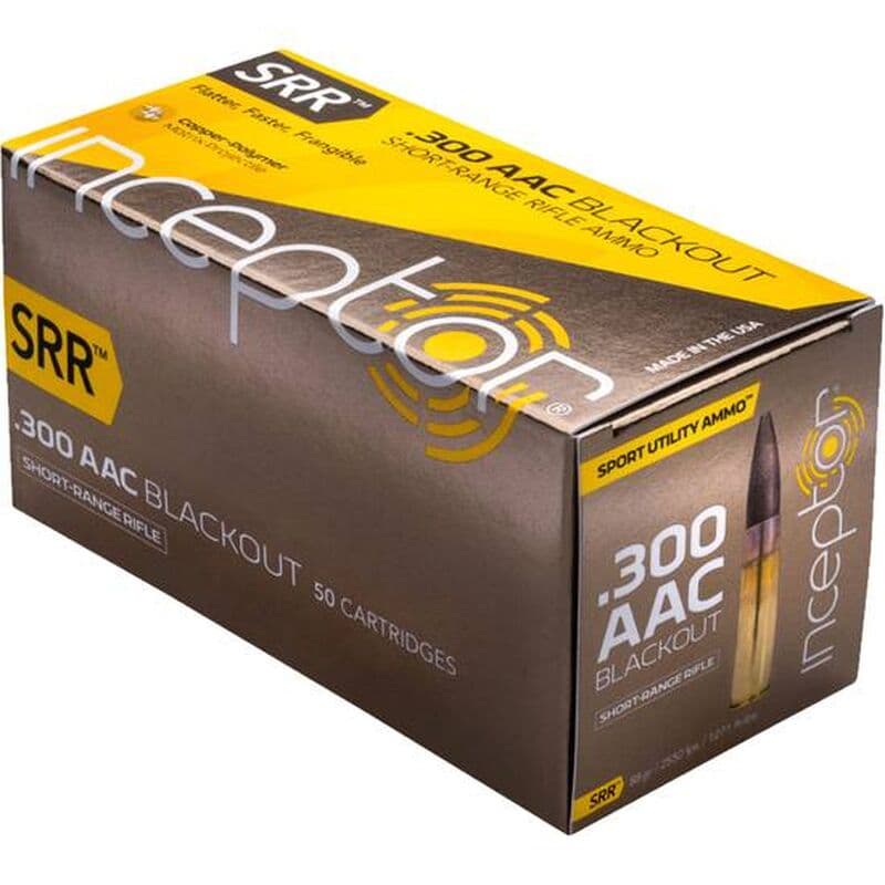 Inceptor 88gr .300 BLK Frangible
