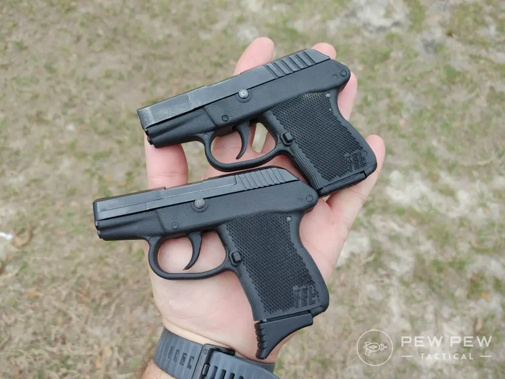 KelTec P32 and P3AT