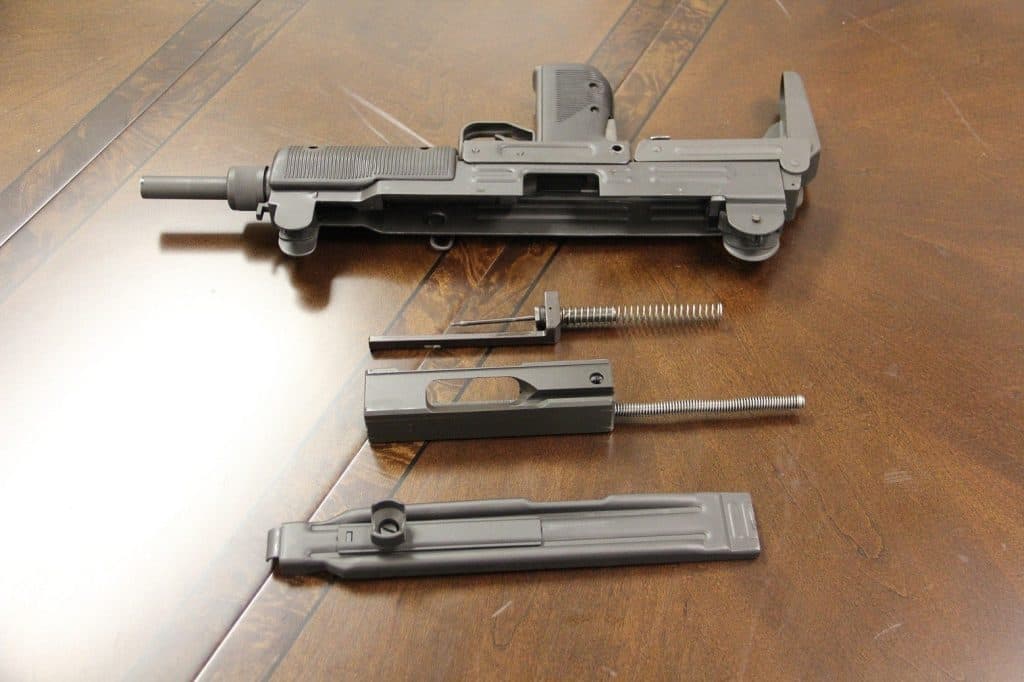 Uzi field strip