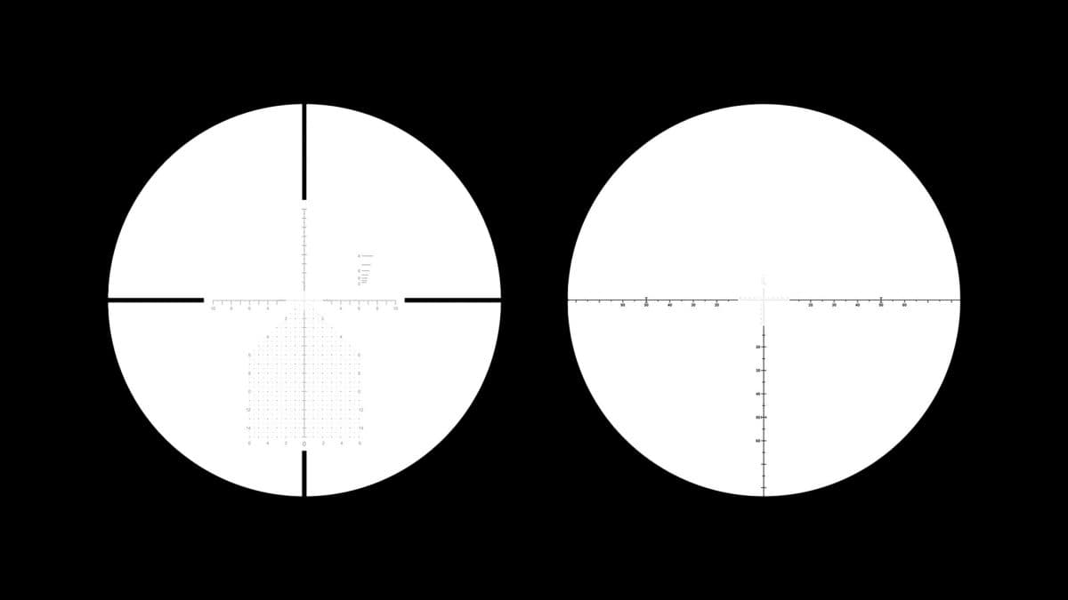 Primary Arms SLx 4.5-27x56 reticles
