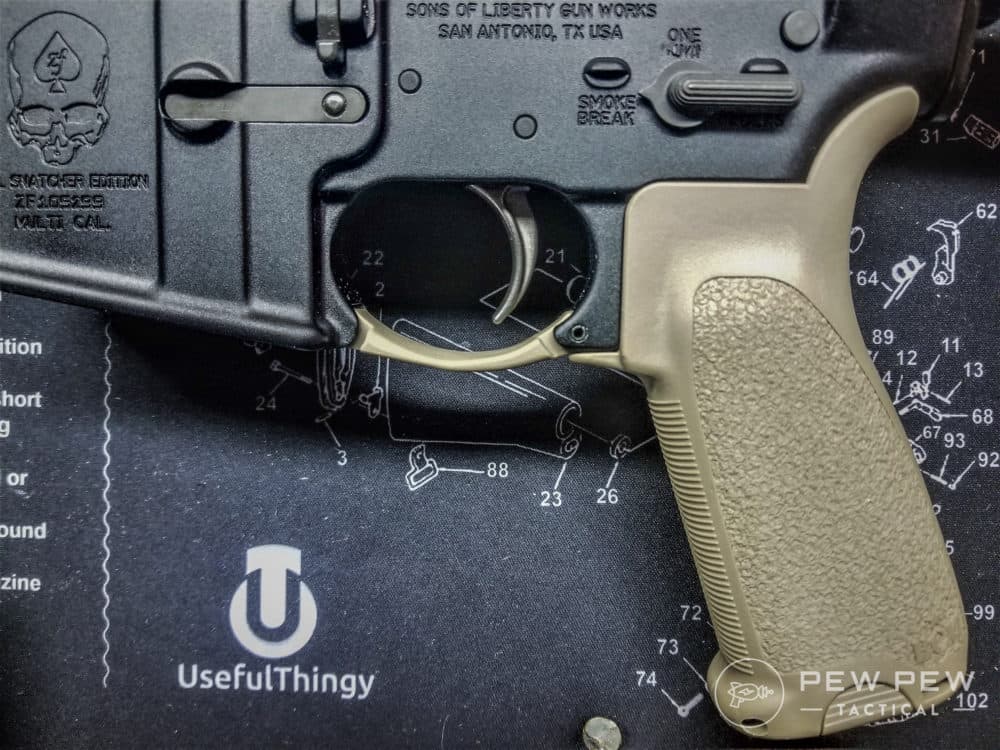 AR-15 Grip For the price, the Mod3 is the author s favorite BCM grip. (image8)
