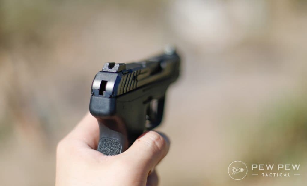 LCP Max Rear Sight