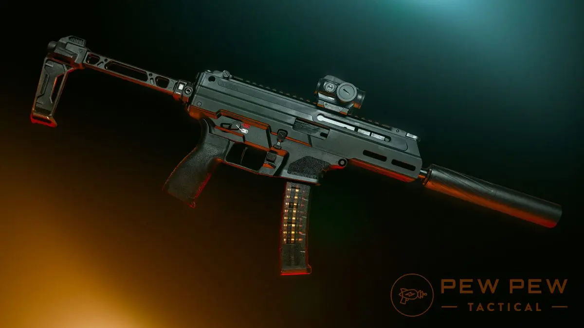 Springfield Armory Kuna - Vortex Sparc Solar Banish 9 Silencer Central Strike Industries Stabilizer Brace
