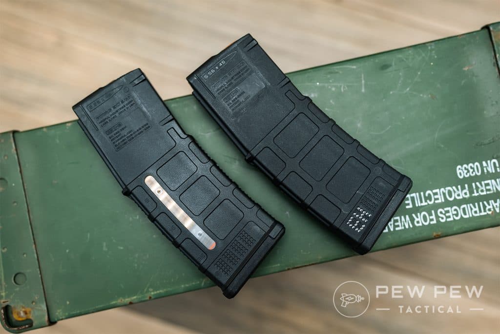 Magpul PMAG Gen M3, Window vs Regular