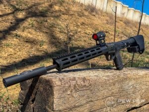 S&W FPC 22LR Posed Left