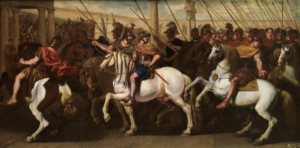 Post Thumbnail Image for post: A Picture from History: The Gladiator War