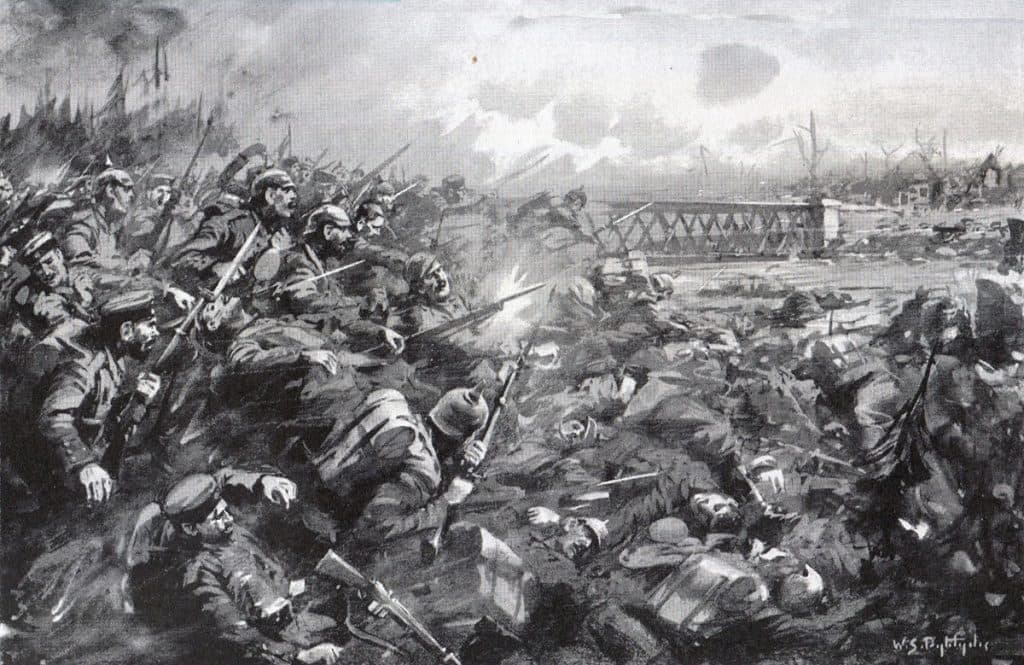 Post Thumbnail Image for post: A Picture from History: Gordon Highlanders & the Battle of Mons
