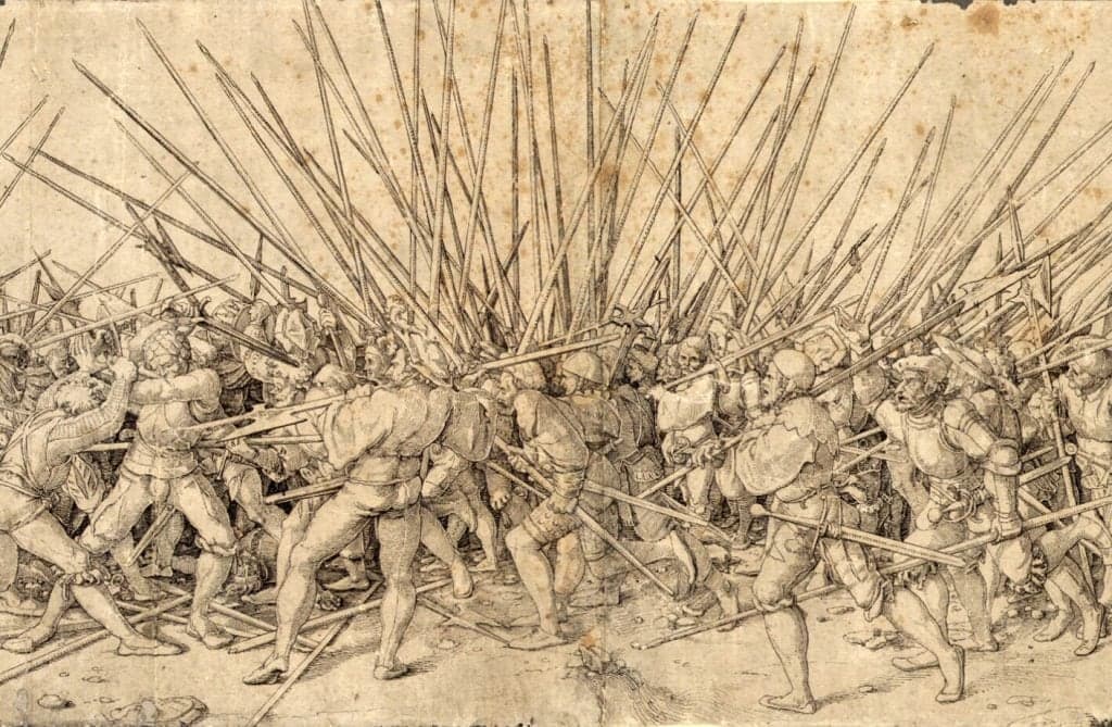 Post Thumbnail Image for post: A Picture from History: The Swiss Pikemen