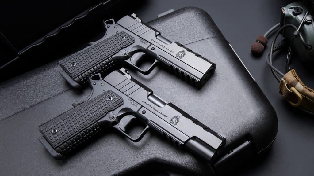 Post Thumbnail Image for post: New Product Highlight: All-Black Springfield Armory 1911 Emissary