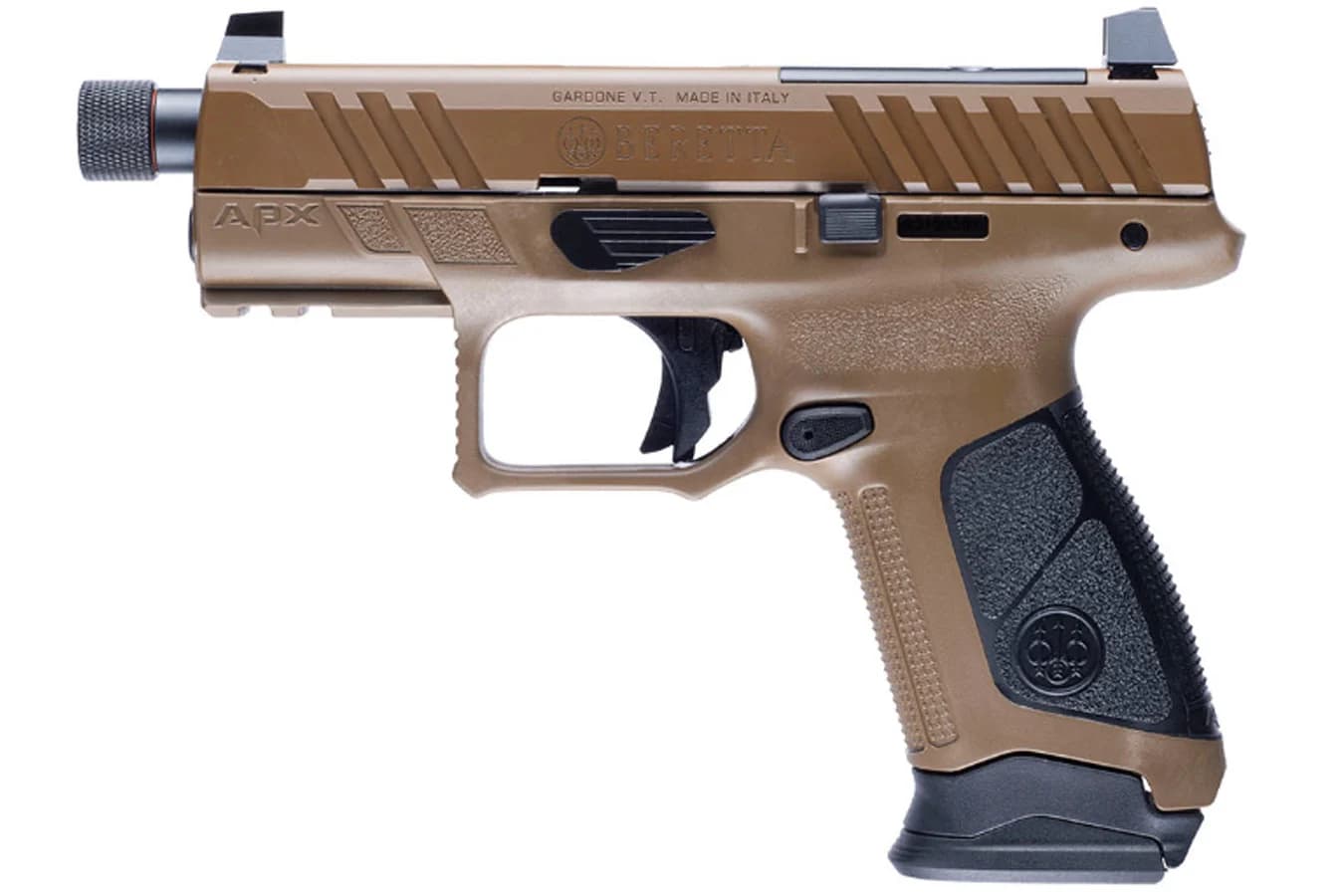 Beretta APX-A1 Compact Tactical 9mm optics-ready pistol w/ threaded barrel, FDE - $419.99 + Free Shipping ($319.99 after rebate)