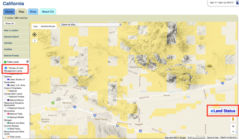 Shooting in CA BLM Land: Rules & Maps - Pew Pew Tactical