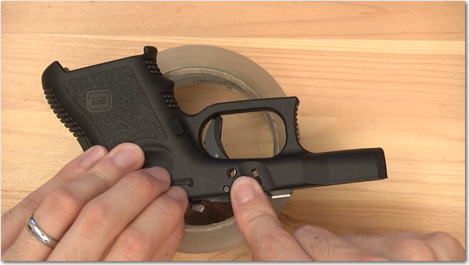 Glock Big Pin Reassembly Trick