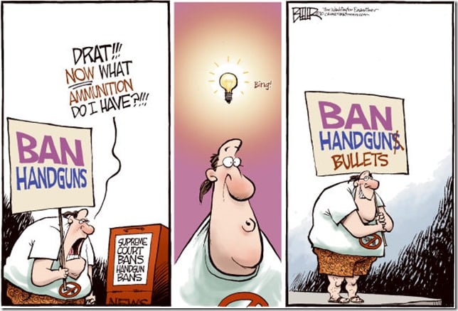 Gun Control Cartoon