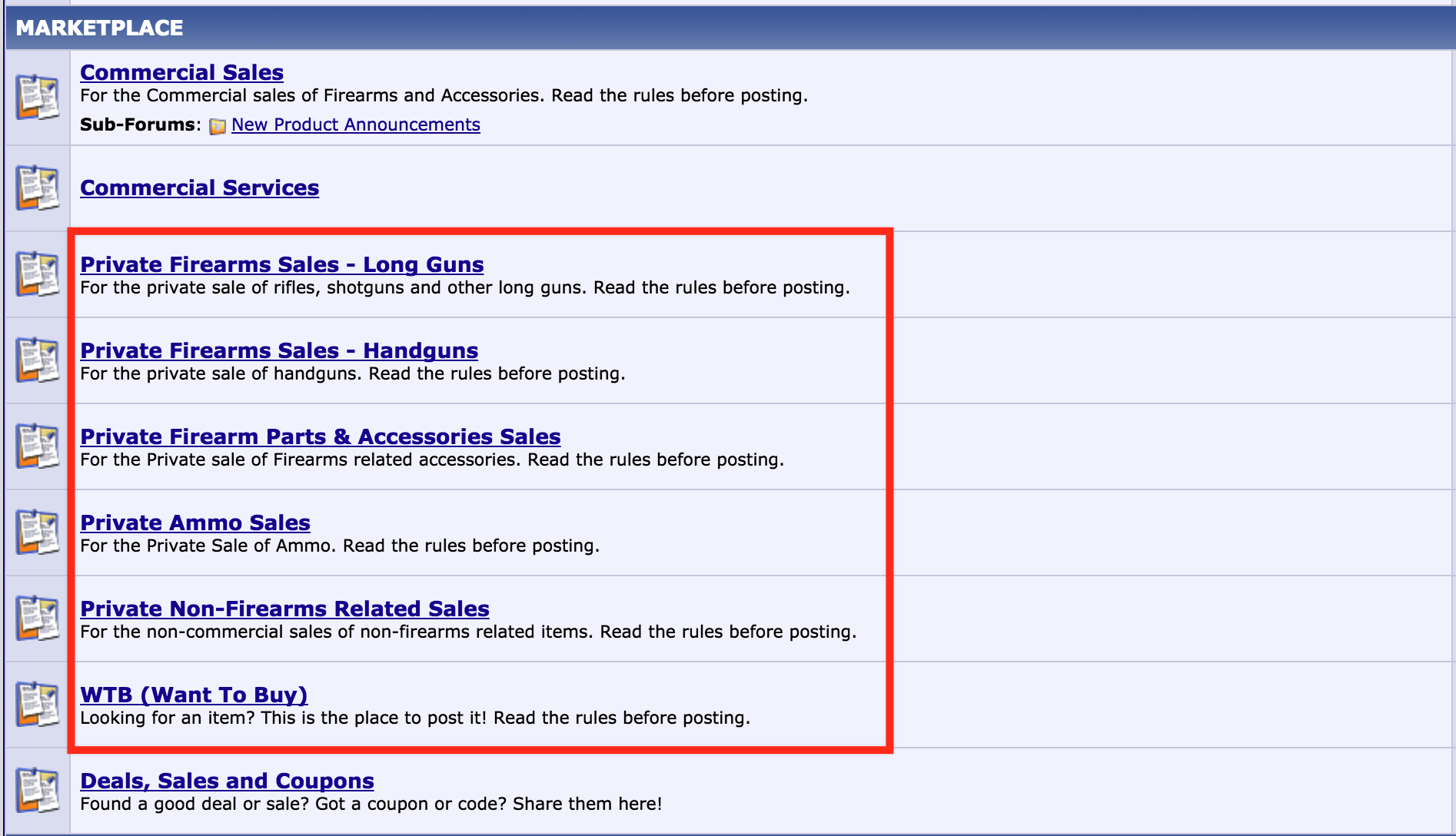 Calguns Marketplace