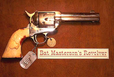 Bat Masterson's Colt .45 Revolver