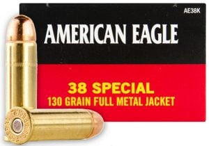 American Eagle .38 Spl 130 Grain FMJ