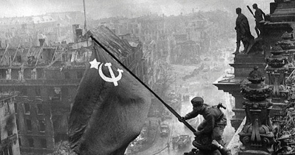 Russians Taking Berlin WWII