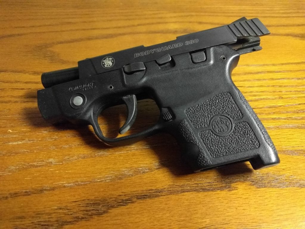 Smith and Wesson Bodyguard carry gun