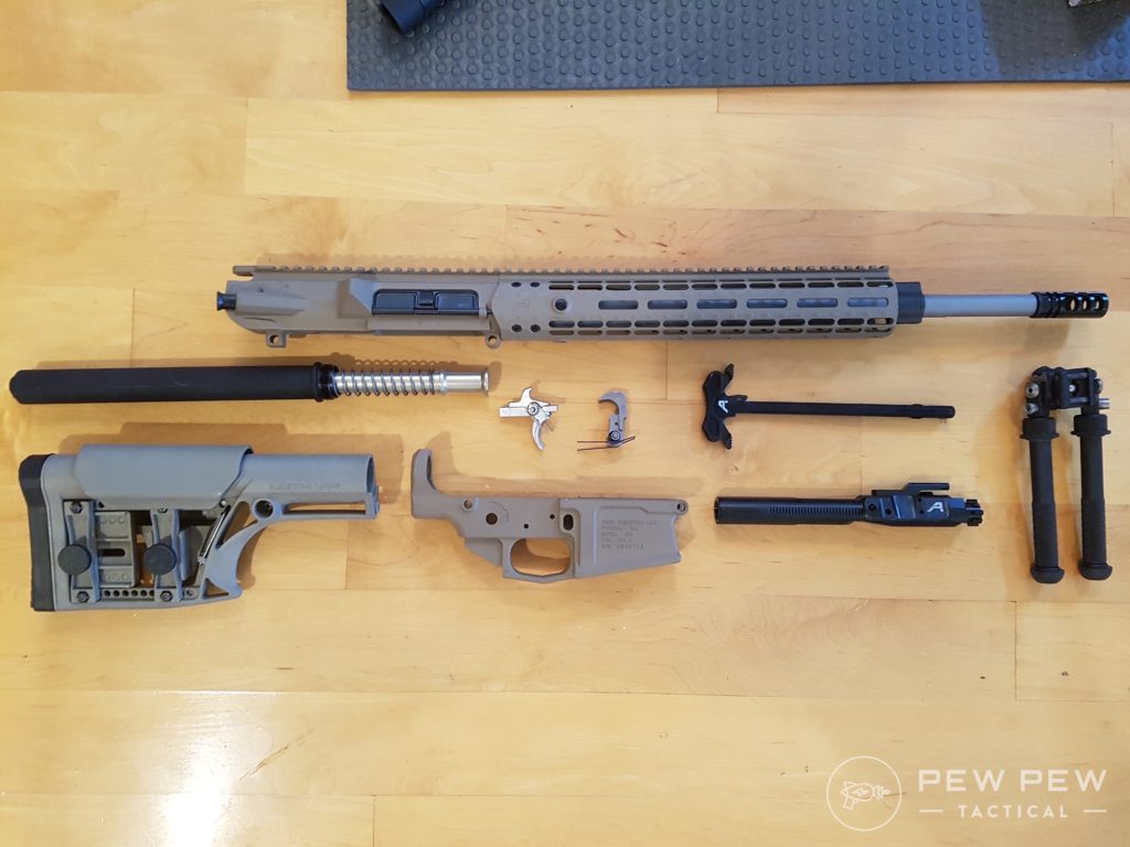 Aero M5 Complete Upper with Parts