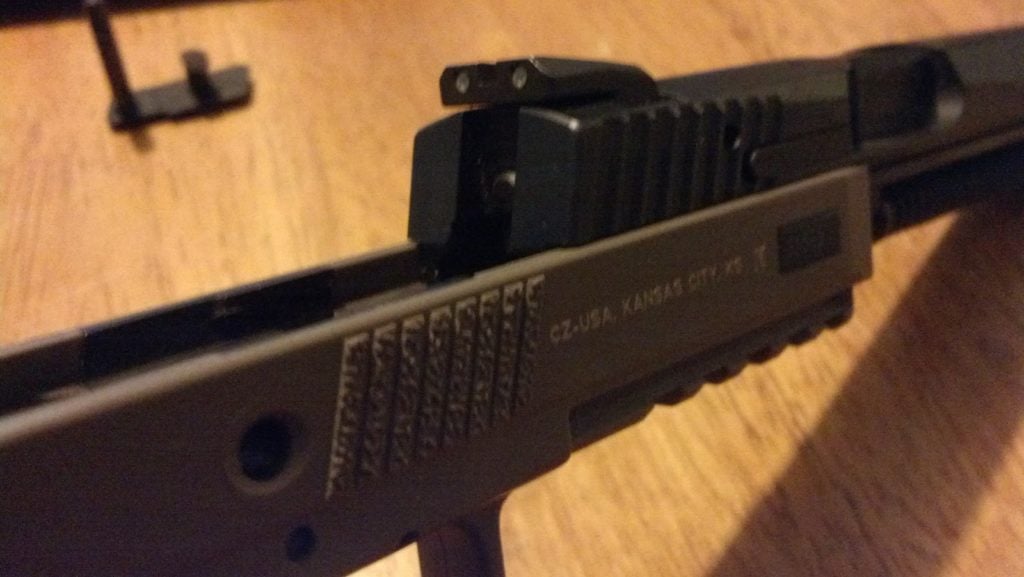 CZ P09 Slide