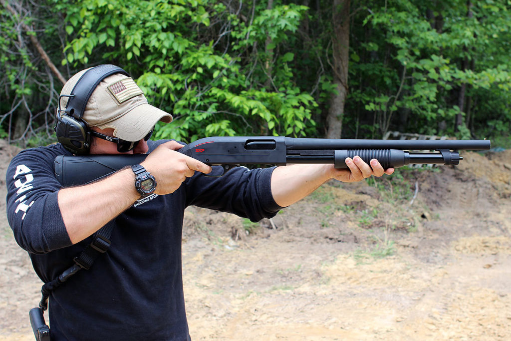 Dry firing shotgun