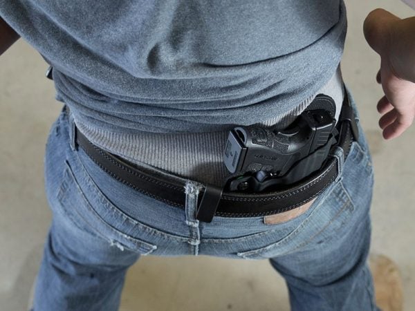 How To Concealed Carry A Full Size Or Even Larger Gun Pew Pew