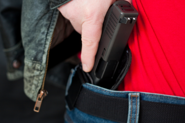 Concealed carry with waist holster