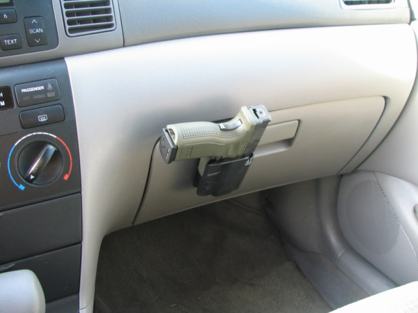 External glove box holster