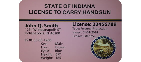 Indiana carry license