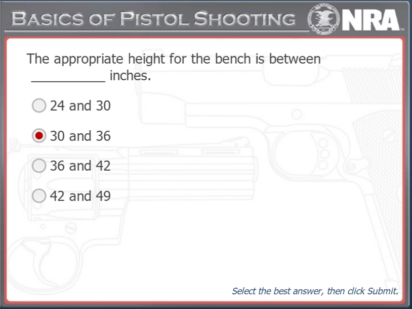 Basic Pistol Testing