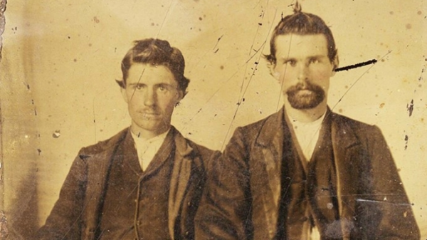 Robert Ford and Jesse James