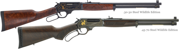 Henry Large Caliber Rifles Steel Wildlife Editions