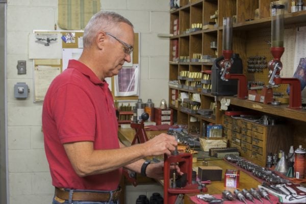 Dave Emary in the Hornady Workshop