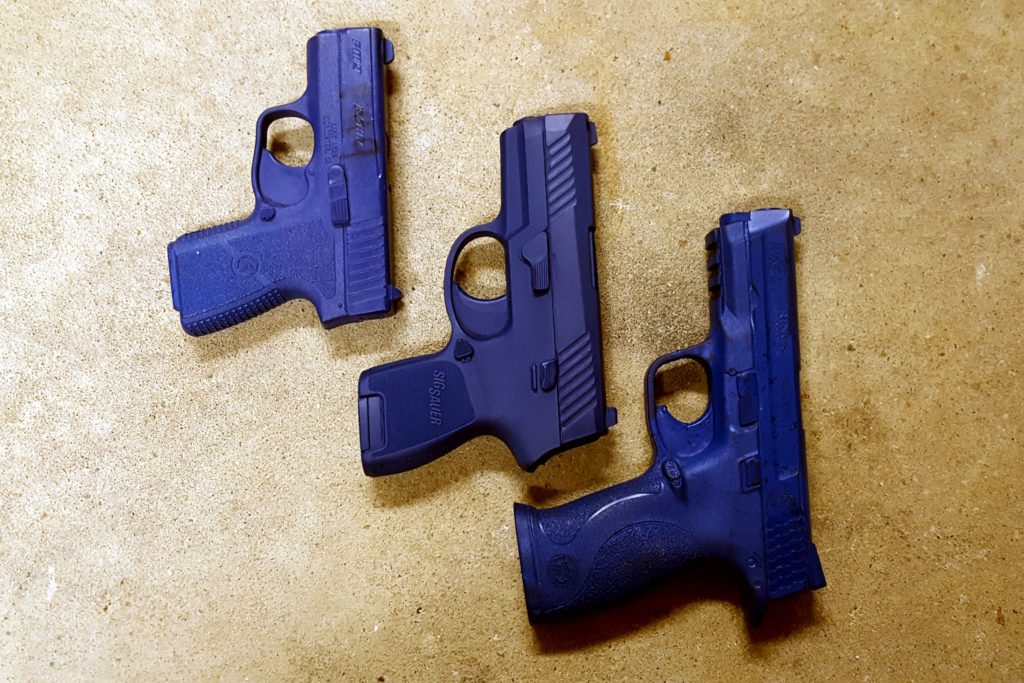 Blue guns