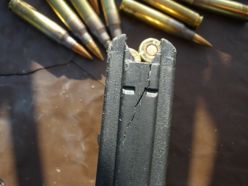 Magpul mag broken