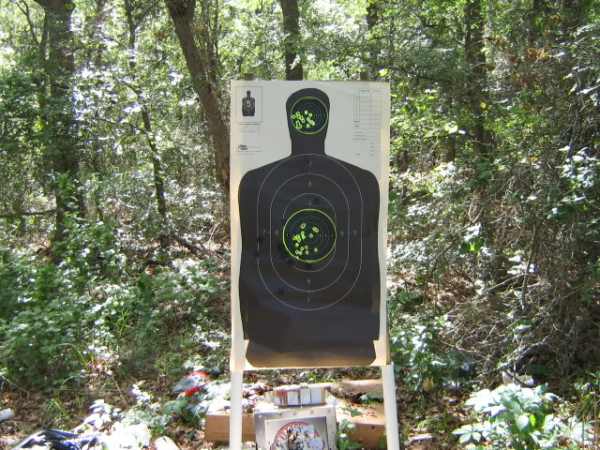 silhouette target