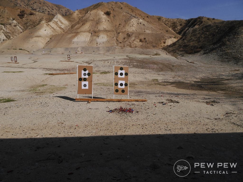 10 Yards Pistol Testing