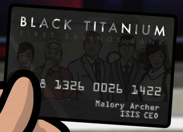 Archer Black Titanium Credit Card