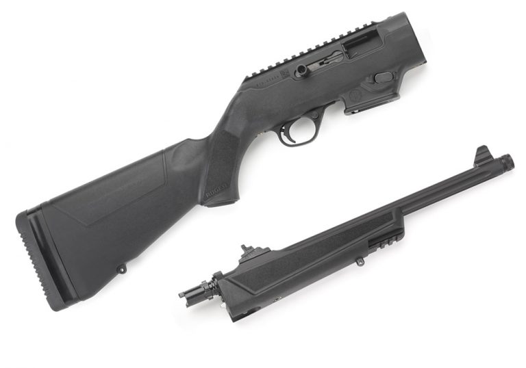 Disassembled Ruger PC Carbine