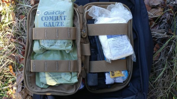 Inside of the RE Factor Tactical First Aid Kit