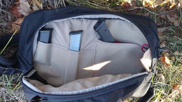 Magazine Pockets in Vertx Commuter Bag