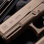 The Glock 19X Logo on the Pistol's Slide