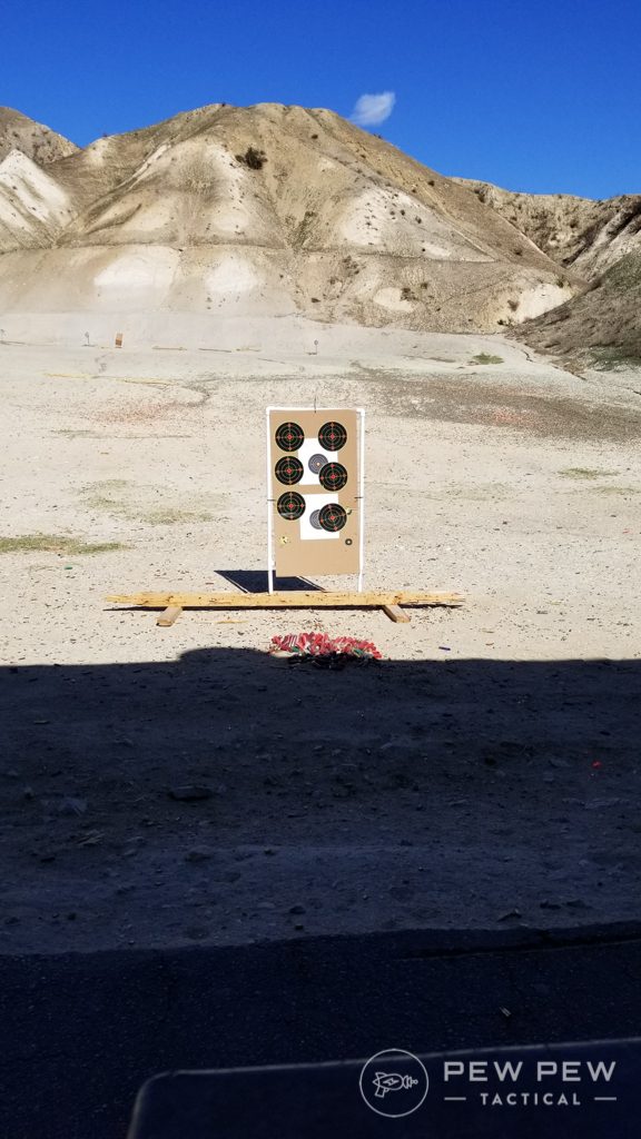 7 Yard Target for CW9 Testing