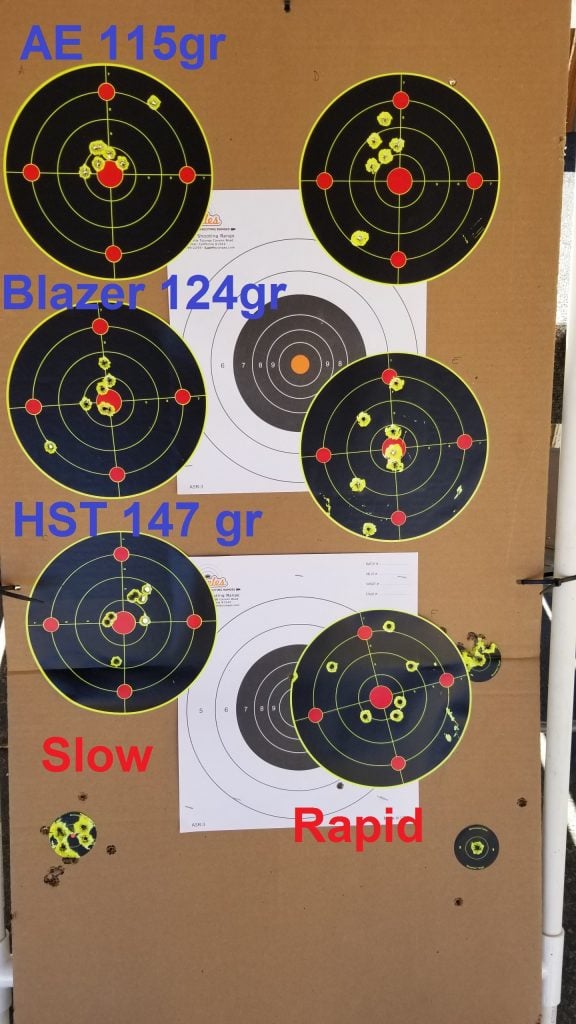 CW9 Shooting Results