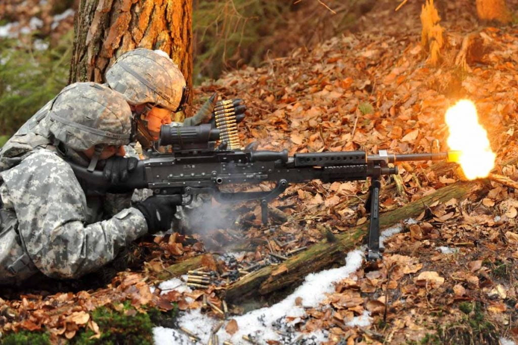 The M240B, Bipod Required. Image Source: Military.com